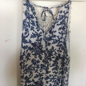 Floral crochet dress